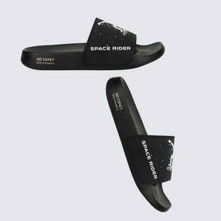 Buy Campus Men's Space Rider Slides | Black | UK6 Online - Price