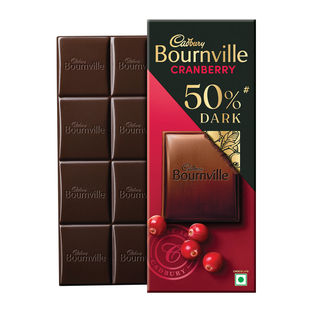 Buy Cadbury Bournville Cranberry 50% Dark Chocolate Bar Online