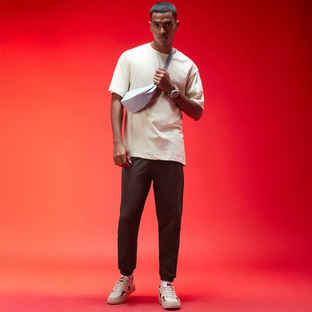 Buy The Bear House Men's Solid Relaxed Fit Hoodie | Black - M