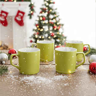 Buy Homez it Ceramic Milk Mug | 350 ml | Pink| Box Online - Price