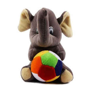 Cotton Webby Soft Animal Plush Elephant Toy 20cm, Blue At ₹ 250/piece In Kairana