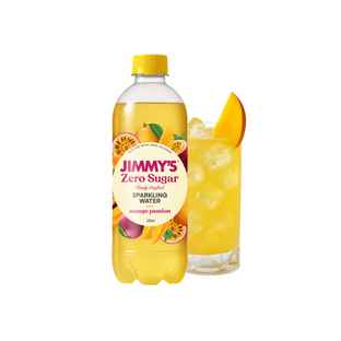 Buy Jimmy's Zero Sugar Mango passion Sparkling Water Online - Price @ ₹58 |  Instant Delivery | Zepto