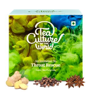 Buy Tea Culture of The World Herbs and Spices Throat Rescue Green