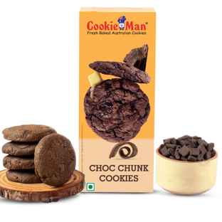 Buy Cookieman Double Choco Chip Soft Dessert Cookie Online - Price