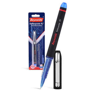 Reynolds 045 Kugelschreiber – Packung Mit 10 Stück, Blau, Einfache Schreibgeräte Für Büro, Schule Und Zuhause
