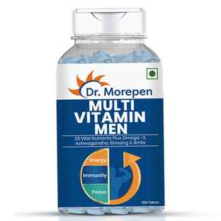 Buy Dr. Morepen Multivitamin for Men with Omega3, Ashwagandha