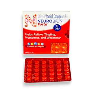 Buy Neurobion Forte Tablet Online - Price @ 47.53 | Instant Delivery |  Zepto