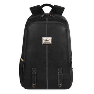 Buy Fur Jaden Unisex Vegan Leather 22 L Laptop Bag | Black Online