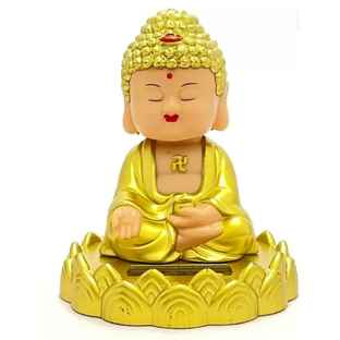 Buy TiyuTrendzz Buddha Monk Solar Battery (Wobblehead) Head