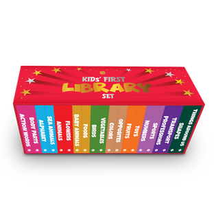 Kids' First Library Box Set Of 20 Board Books L Gift Set For Kids