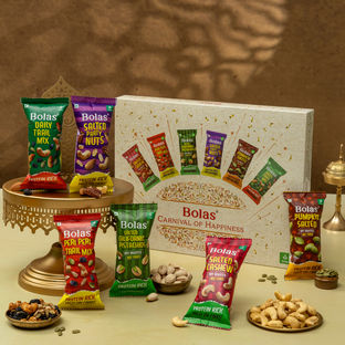 Buy Chumbak Saanjh Gift Bag With Tag - Horizontal, Medium