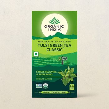 Organic India Tulsi Green Tea Classic