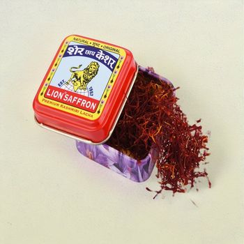 Lion Saffron Original Kashmiri Kesar Certified Grade A+