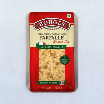 Borges Farfalle Durum Wheat Pasta