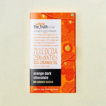 The Whole Truth Orange Dark Chocolate