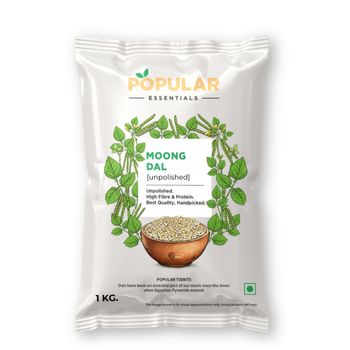 Popular Essentials Moong Dal | Un-Polished