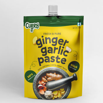 Curryit Preservative Free Ginger Garlic Paste