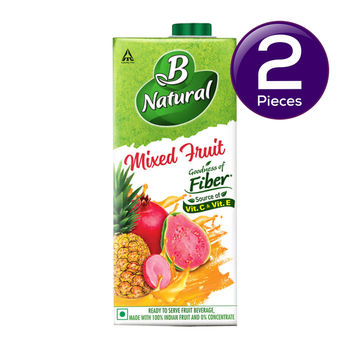 B Natual Mixed Juice Tetrapack 1 l Combo