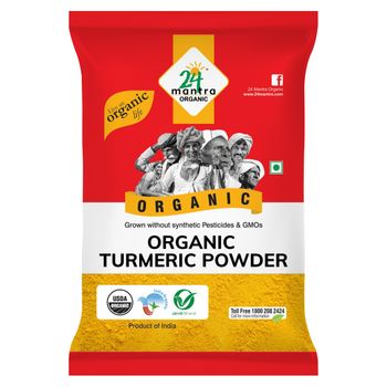 24 Mantra Organic Turmeric-Haldi Powder