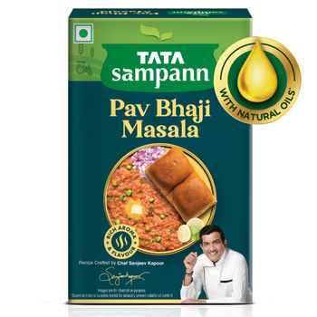 Tata Sampann Pav Bhaji Masala with Natural Oils Rich Aroma & Flavour