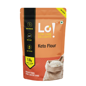 Lo Foods Keto Flour 1G Net Carb Keto Friendly Select Multigrain Atta with Almond Flour