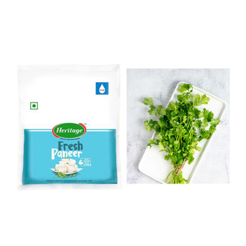 Heritage Fresh Paneer(1pc) & Coriander Leaves(1pc) Combo