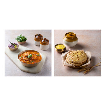 Paneer Makhani & Wheat Chapati (Pack Of 3) Combo