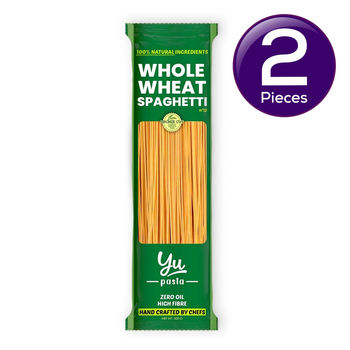 Yu Foods 100% Whole Wheat Spaghetti Pasta 500 g Combo