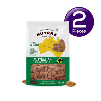 Nutraj Australian Almond Kernels 500 g Combo