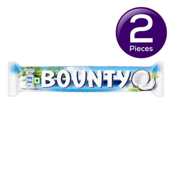 Bounty Coconut Chocolate Bar 57 g Combo