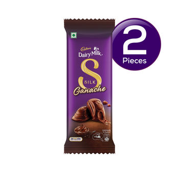 Cadbury Dairy Milk Silk Ganache Chocolate Bar Valentine's Gift Pack 58 g Combo