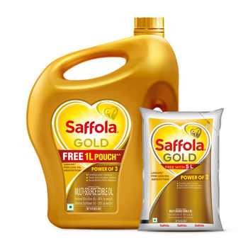 Saffola Gold Oil Power of 3