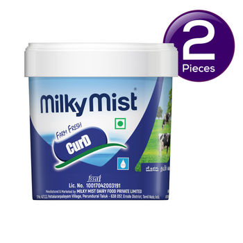 Milky Mist Set Curd Tub 1 l Combo