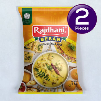 Rajdhani Besan Gram Flour 1 kg Combo