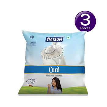 Hatsun Curd Pouch 500 g Combo