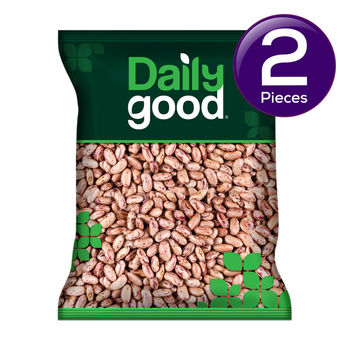 Daily Good Unpolished Rajma | Kidney Beans /Chitra/White 500 g Combo