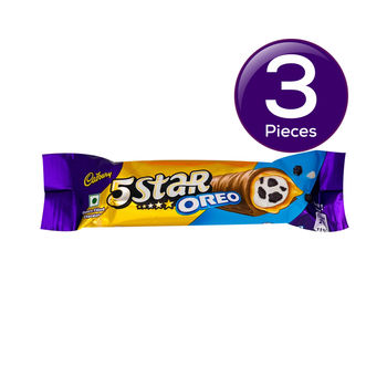 Cadbury 5 Star Oreo Filled Chocolate Bar 42 g Combo