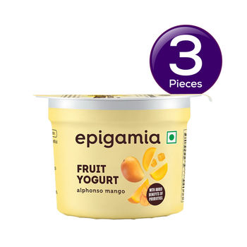 Epigamia Fruit Yogurt- Mango 75 g Combo