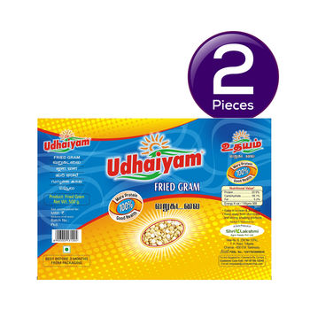 Udhaiyam Fried Gram Dhall- Split 250 g Combo