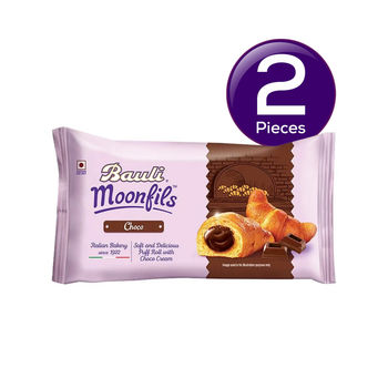 Bauli Moonfils Croissants Choco Cream (Egg) 50 g Combo