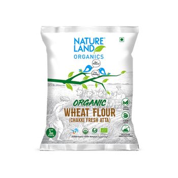 Natureland Fresh Chakki Organic Atta