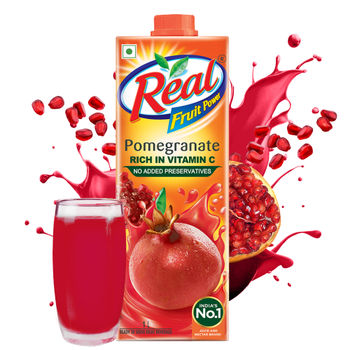 Real Fruit Power- Pomegranate Juice Tetrapack