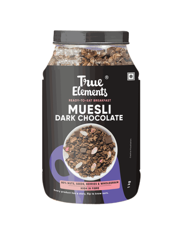 True Elements Muesli Dark Chocolate