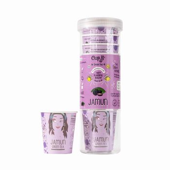 Cup-Ji Jamun Green Tea 10 Cups Jar