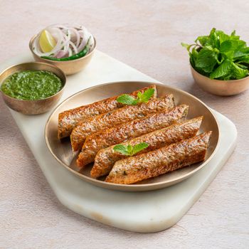 Chicken Seekh Kebab 