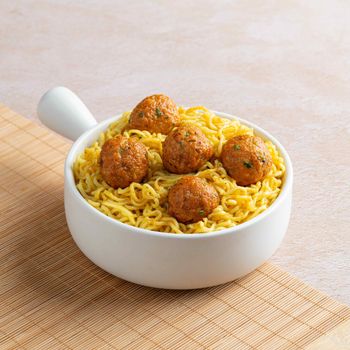 Chicken Meatballs Maggi 