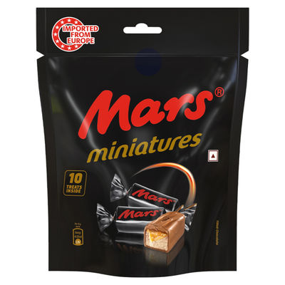 Mars Miniatures Nougat & Caramel Filled Chocolate Pack