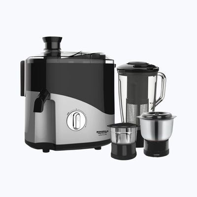Maharaja Whiteline Odacio Plus 550W Mixer Grinder - Efficient Mixing | Sleek Design