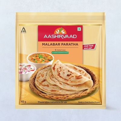 Aashirvaad Ready To Cook Malabar Paratha