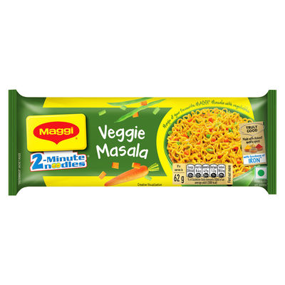 Maggi 2-Minutes Veggie Masala Noodles